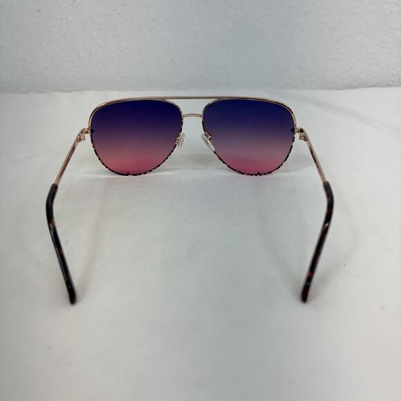 Quay Australia High Key 126 Aviator Sunglasses Brown Lens Cat3 + original case main image 6